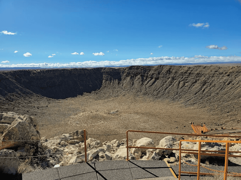 Meteor Crater Is Just a Short Drive Away Meteor Crater Is Just a Short Drive Away