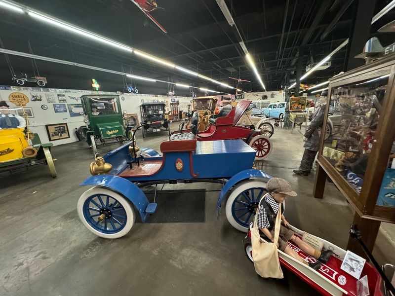 Model Cars, Train Sets, and Vintage Collectibles Round Out the Experience