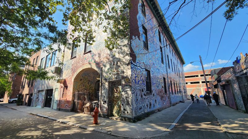 Mosaics Spilling Out Onto South Street