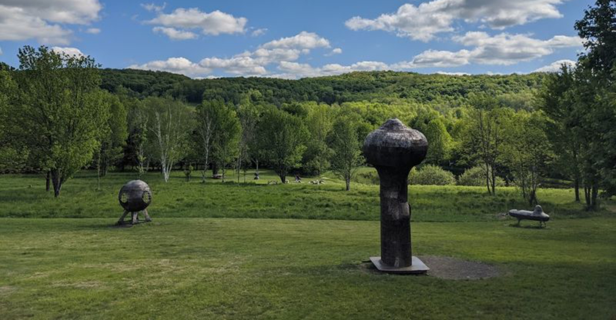 Most people have never heard of this enchanting sculpture park hidden in New York