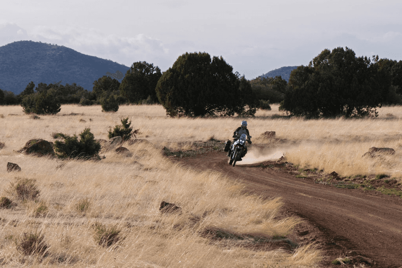 Motorcycling and Dual Sport Riding the Rim Road