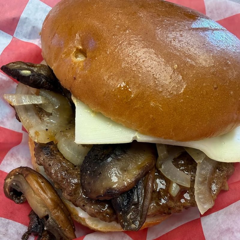 Mushroom Swiss Burger - United States