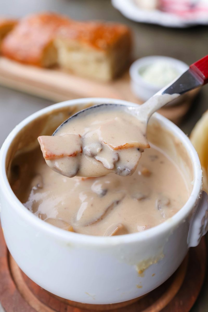 Mushroom soup Mushroom soup