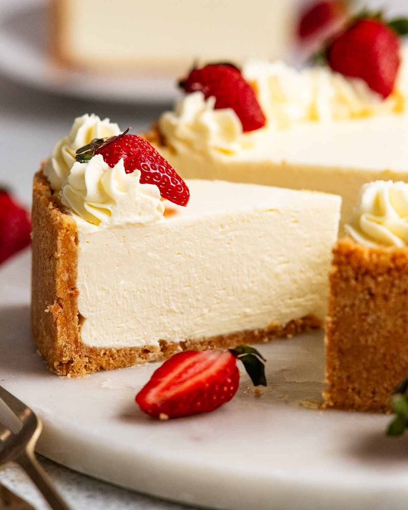 No-bake cheesecake