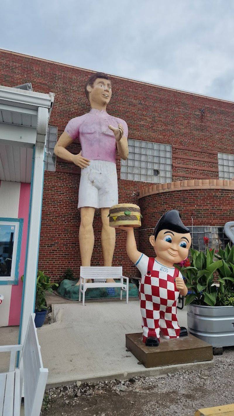 Nostalgic Statues Including Pop Culture Icons