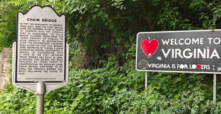 Nothing compares to seeing that “Welcome to Virginia” sign after a long time away