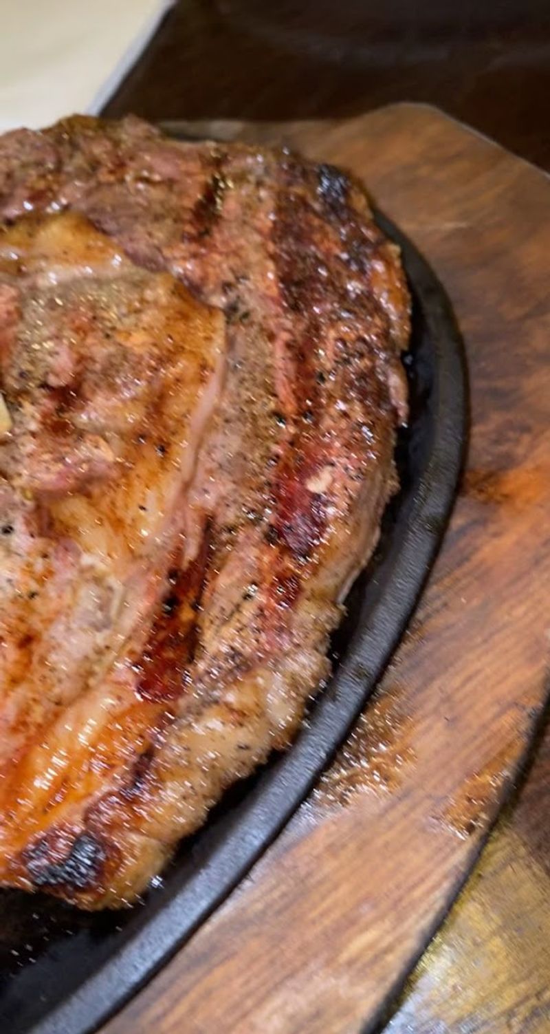 Oak-Fired Angus Steaks Cooked to Order