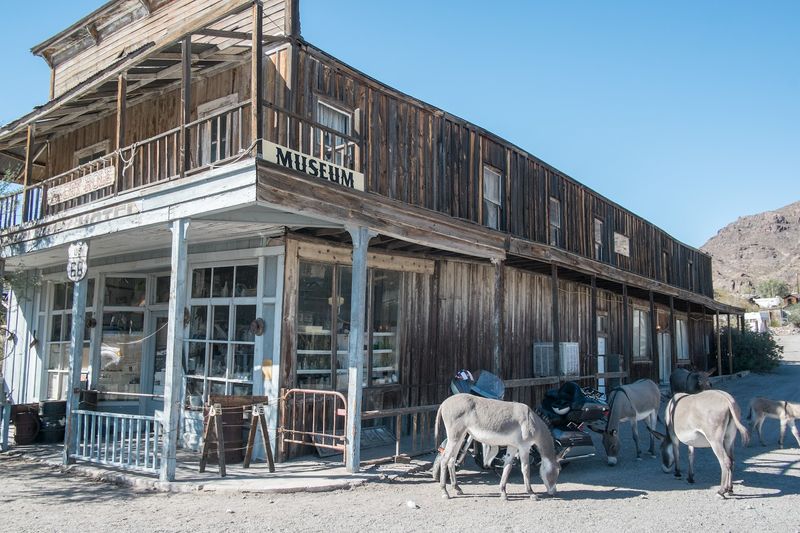 Oatman's Ghost Town Atmosphere