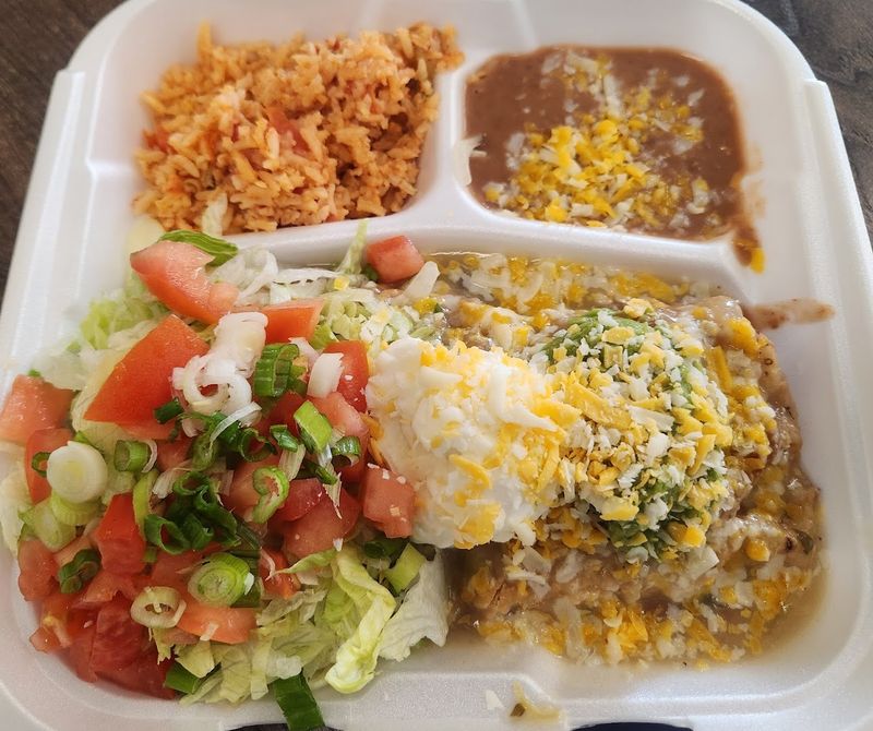 Oaxaca Burrito and 3-Way Burrito