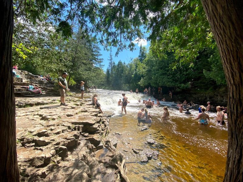Ocqueoc Falls - Millersburg, Michigan Ocqueoc Falls - Millersburg, Michigan