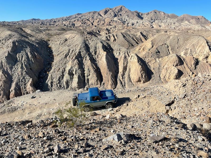 Off-Roading on Rugged Desert Dirt Roads
