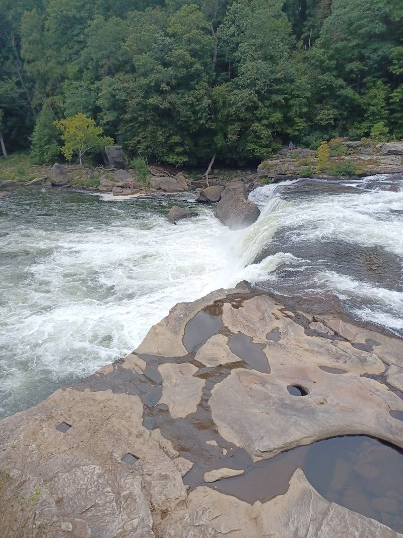 Ohiopyle Falls Natural Waterslides