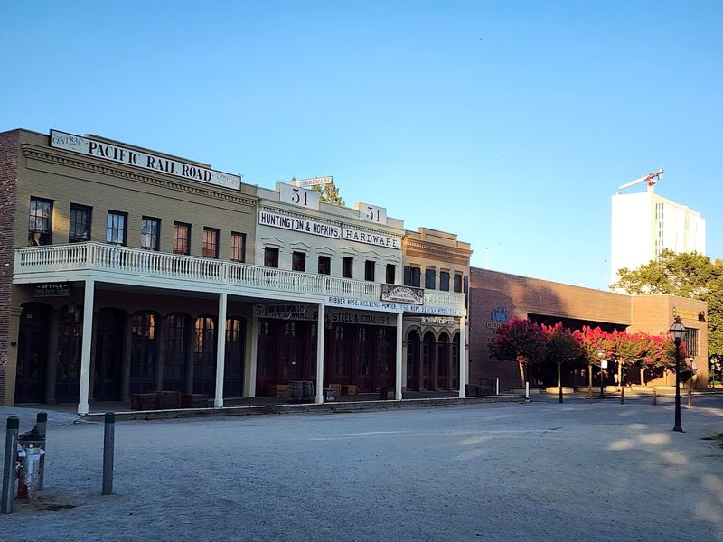 Old Sacramento Right Around the Corner