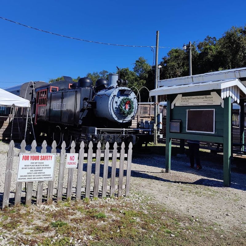 Open-Air Train Cars and Breezy Scenery