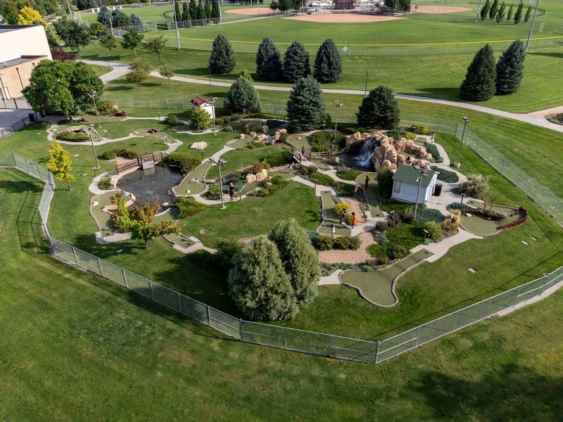 Outdoor Mini Golf and Summer Concert Area