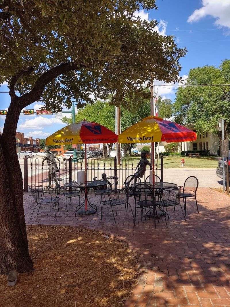 Outdoor Seating With Small-Town Charm