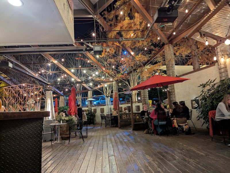 Outdoor Seating with Blankets and Heaters