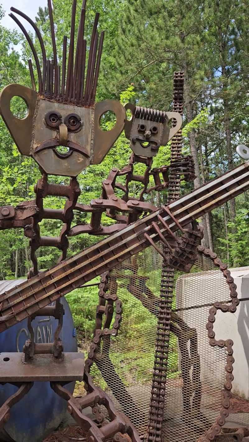Over 100 Sculptures Made From Repurposed Metal