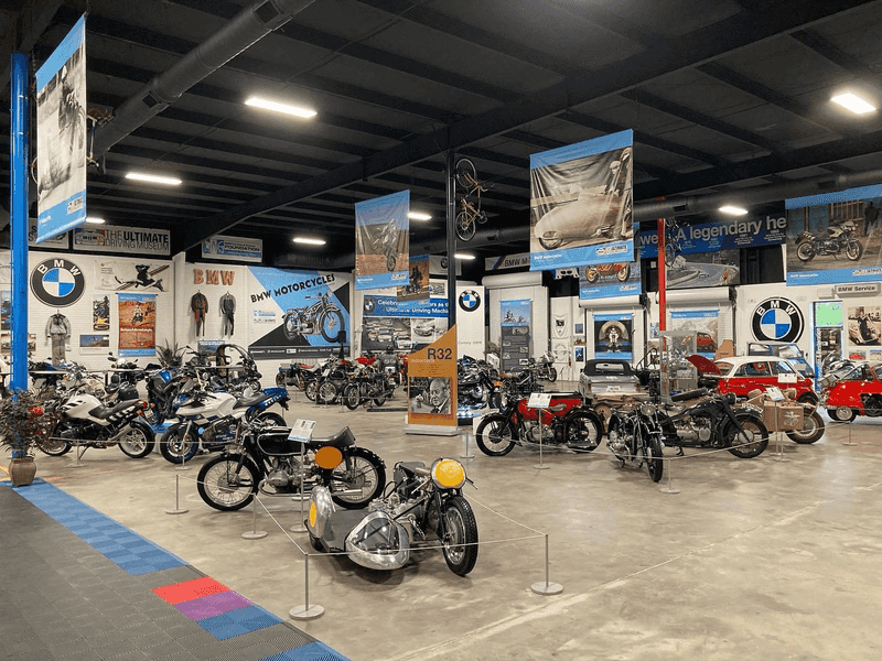 Over 50 BMW Motorcycles Spanning 100 Years of History