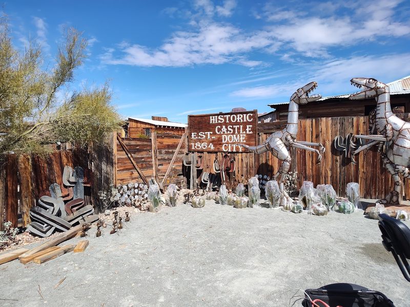 Over 600 Metal Art Sculptures Along the Road