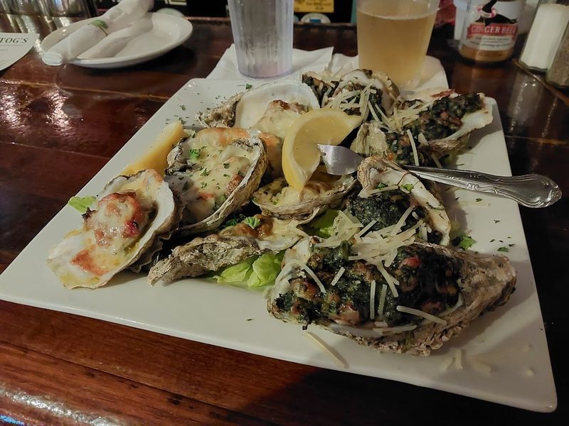 Oysters Rockefeller Worth Walking In For