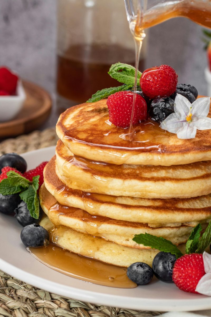 Pancakes with Syrup