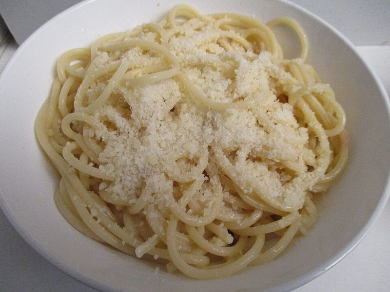 Pasta with butter