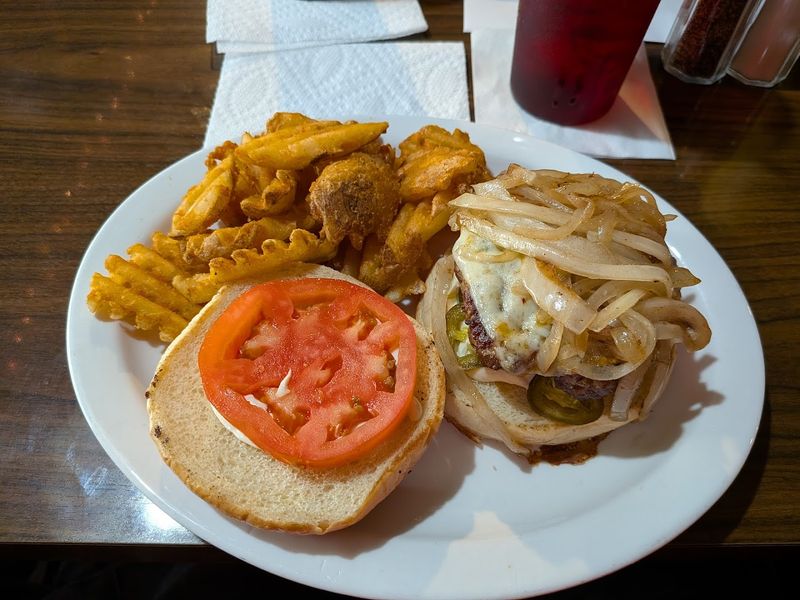 Patty Melt and Waffle Fries: A Classic Combo