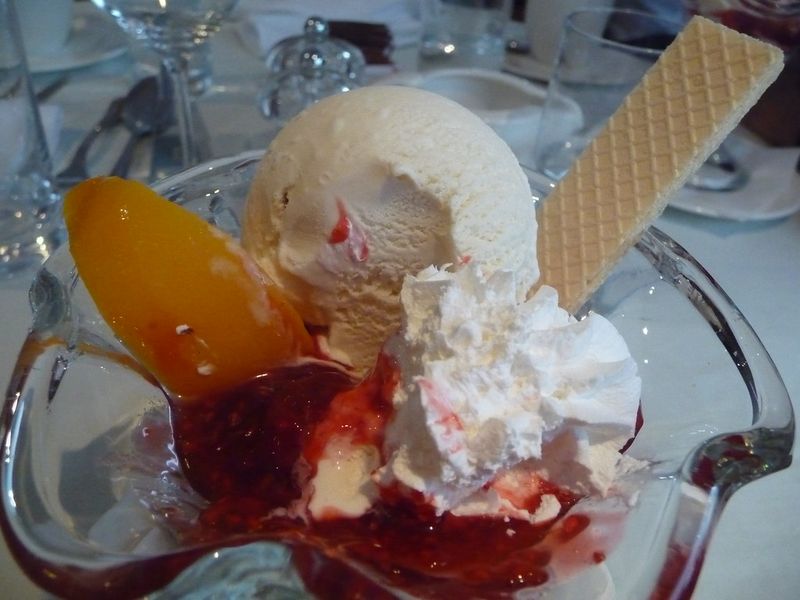 Peach Melba