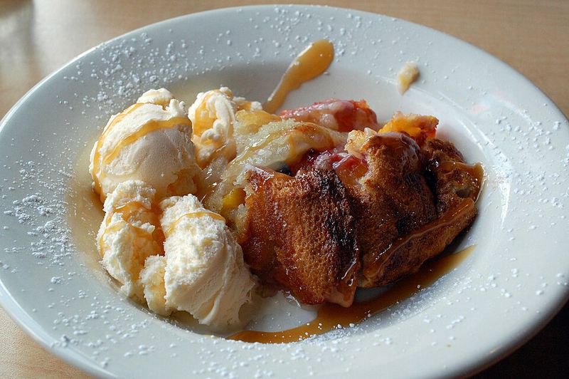 Peach cobbler