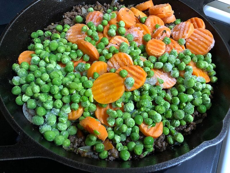 Peas Carrots
