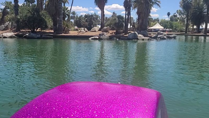 Pedal Boats on the Scenic Lake
