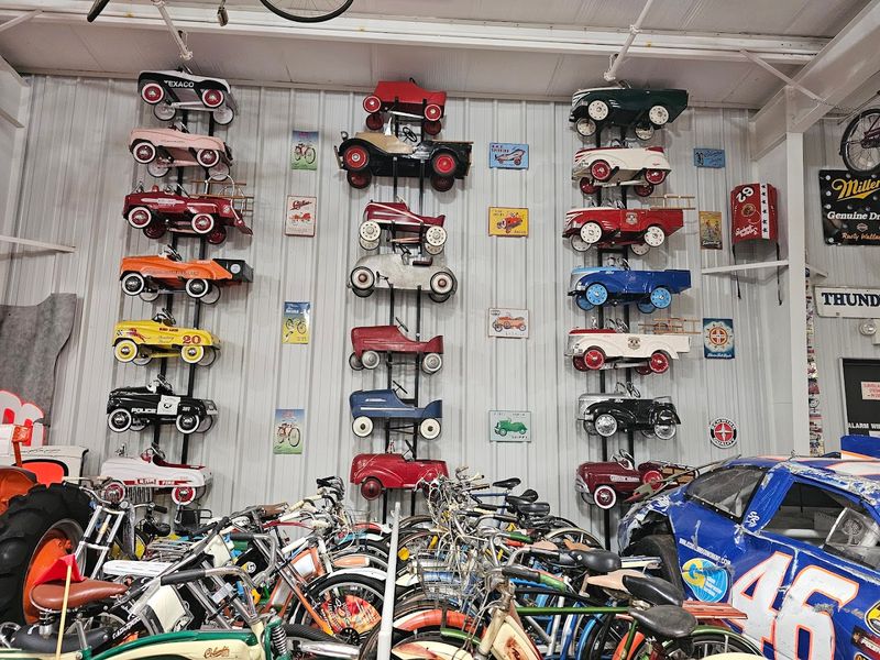 Pedal Cars and Vintage Garage Memorabilia
