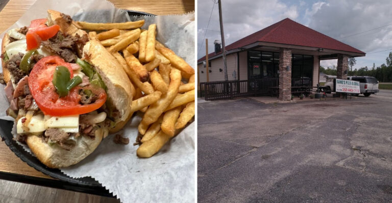 People across North Carolina travel for the famous Philly cheesesteak at this humble pizzeria