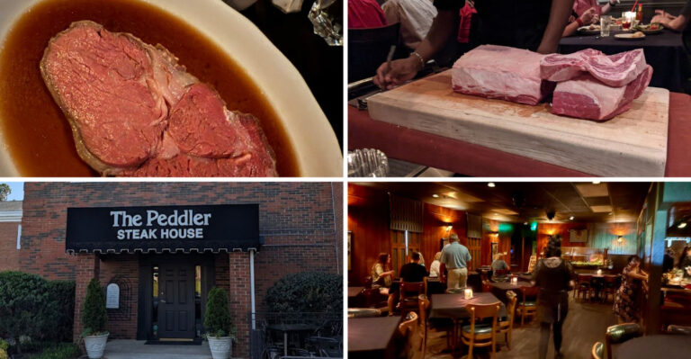 People across North Carolina travel for the mouth-watering prime rib at this old-timey restaurant