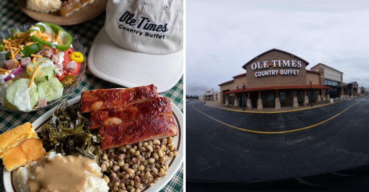 People from all over Georgia come to this all you can eat buffet for its ribs
