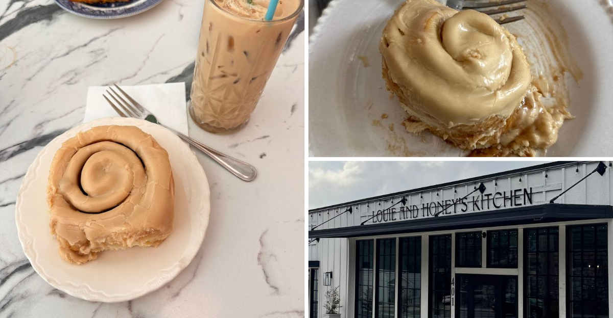 People from all over North Carolina visit this unassuming bakeshop for its famous cinnamon rolls