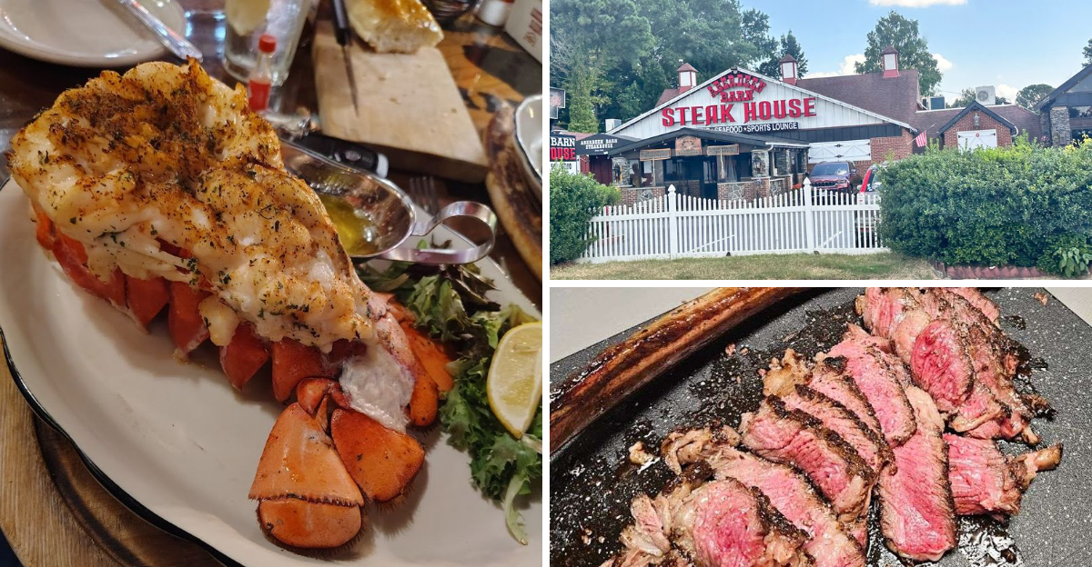 People from all over Virginia travel to this legendary steakhouse for its famous lobster tails