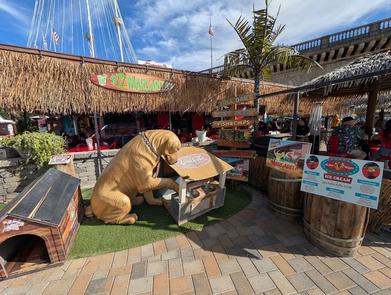 Pet-friendly touches and casual outdoor fun