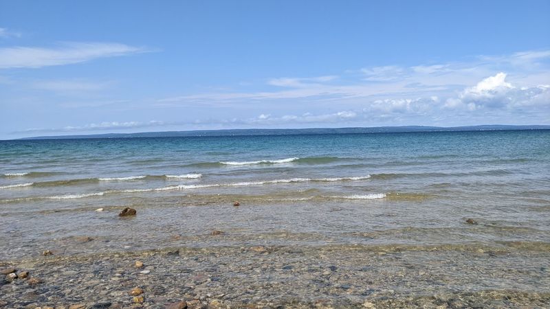 Petoskey Stones and Beach Access Points