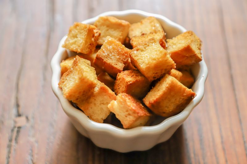 Pizza - Croutons