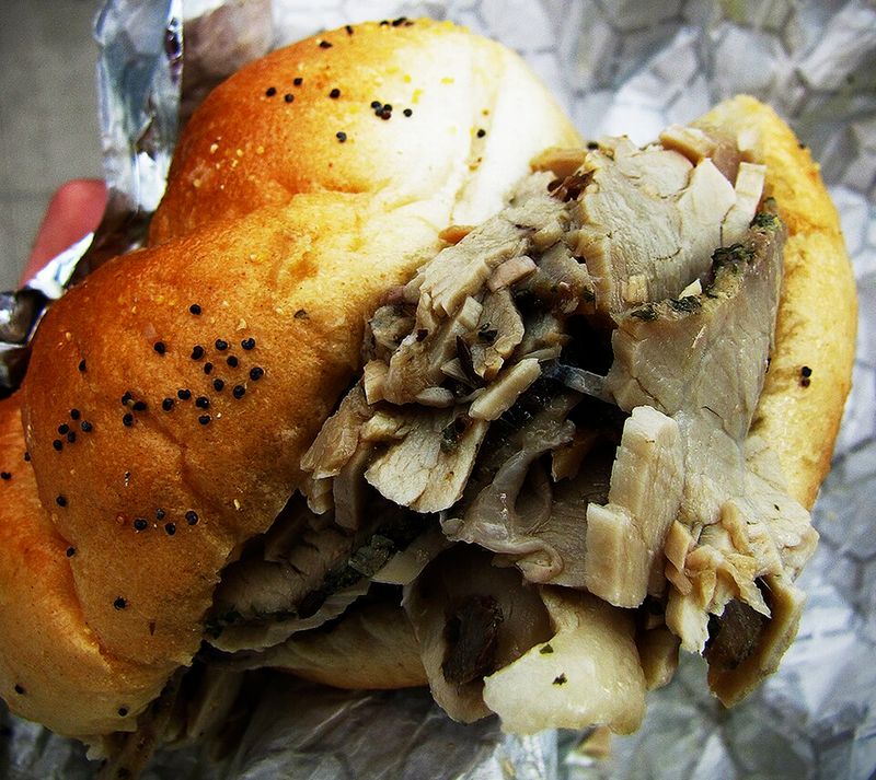 Porchetta Sandwich - Italy Porchetta Sandwich - Italy