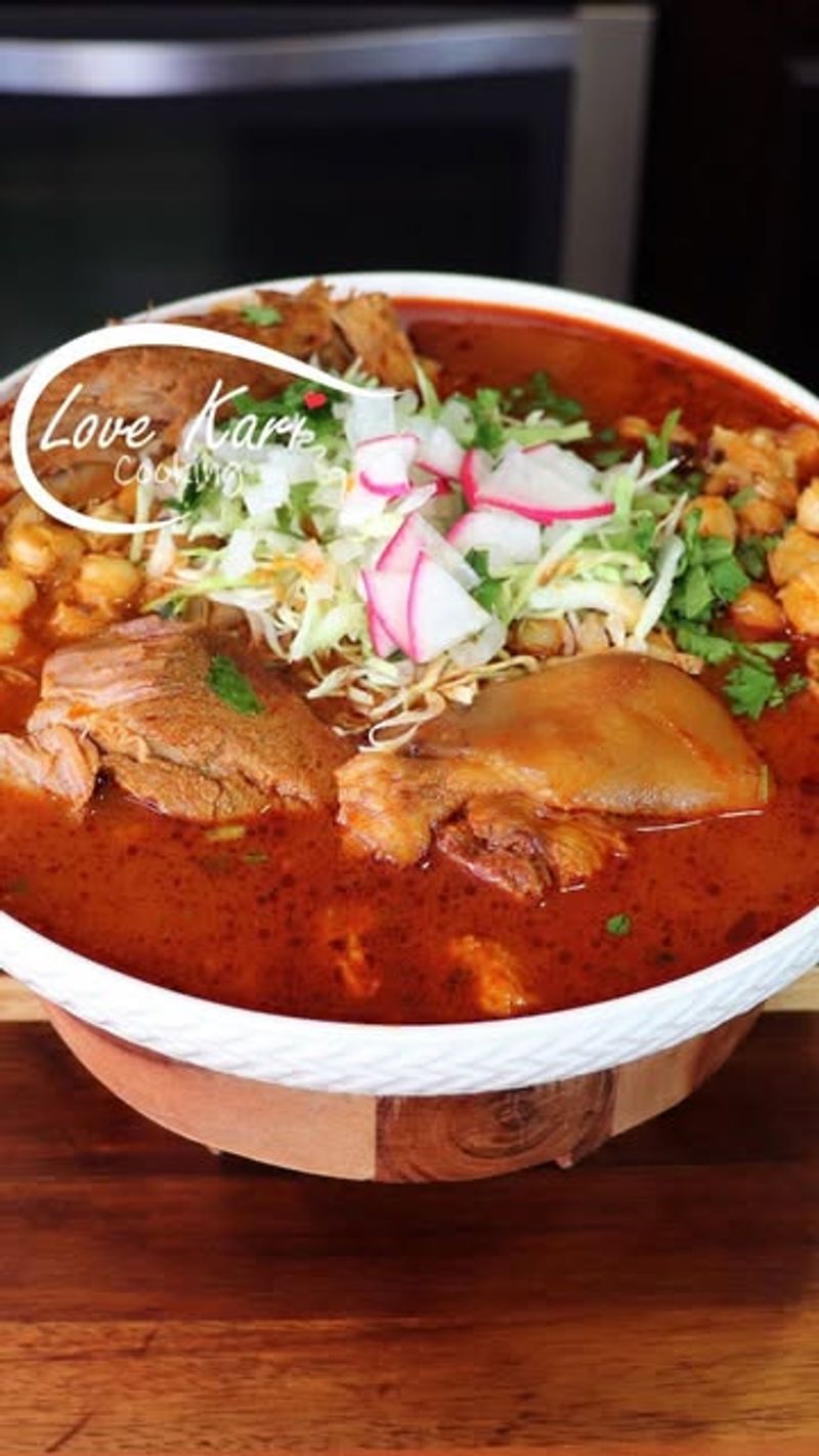 Pozole rojo Pozole rojo