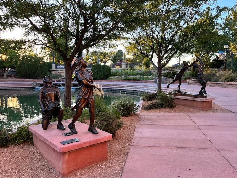 Public Art and Sculptures Along the Path