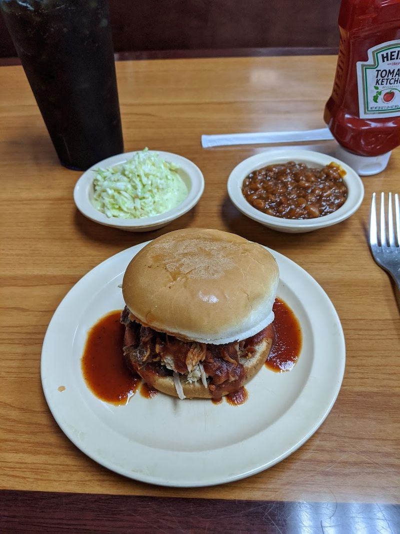Pulled Pork Sandwich Piled High and Proud