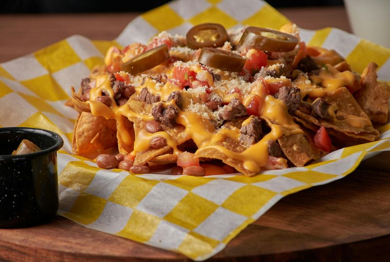 Pulled pork - BBQ nachos