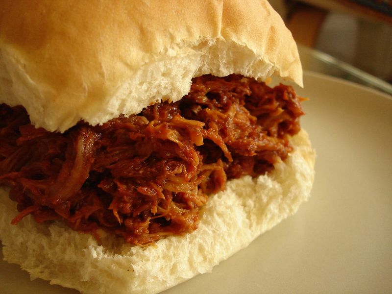 Pulled pork sandwiches