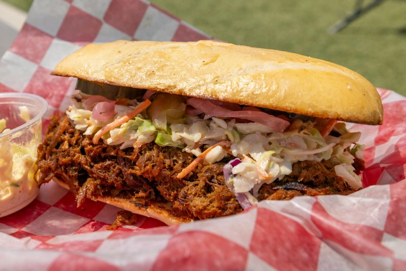 Pulled pork sandwiches