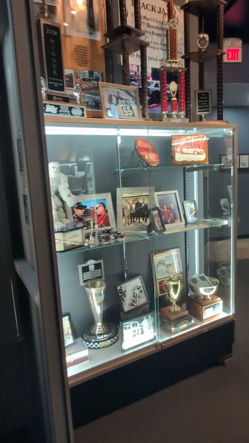 Racing Trophies and Memorabilia Galore
