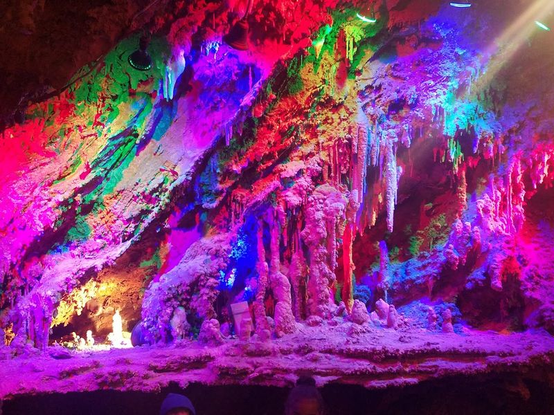 Rainbow Lake That Mirrors the Cave Like a Perfect Painting